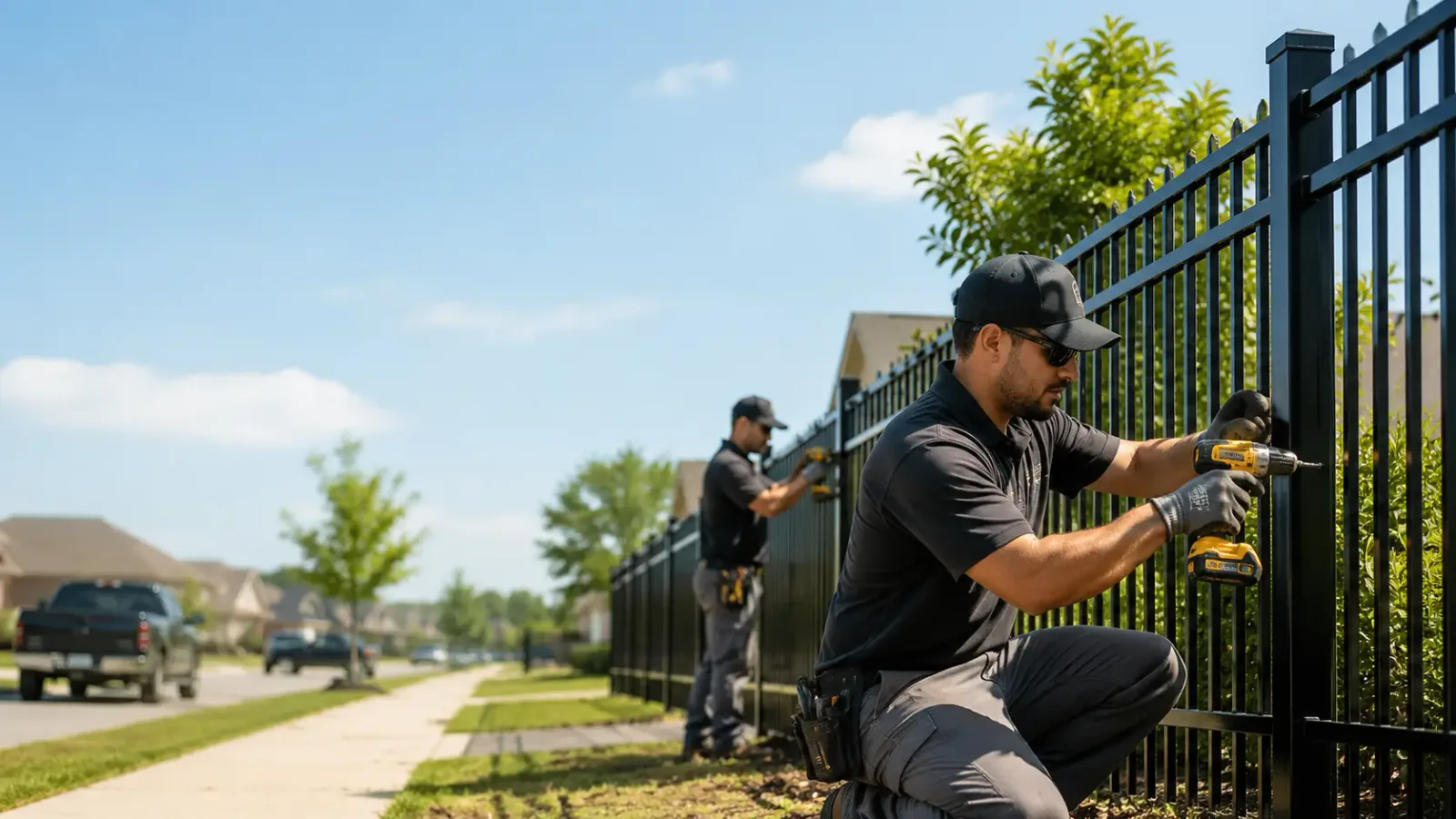 Metal Fence Installation in Provo, UT